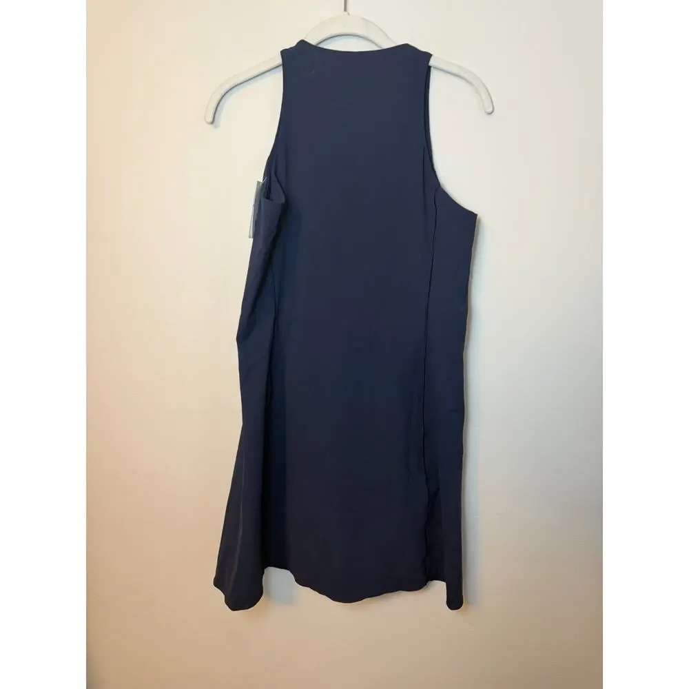 SPANX Shape Get Moving Zip Front Dress Shorts Underneath Navy Sz M NEW NWT $138 - Picture 8 of 15